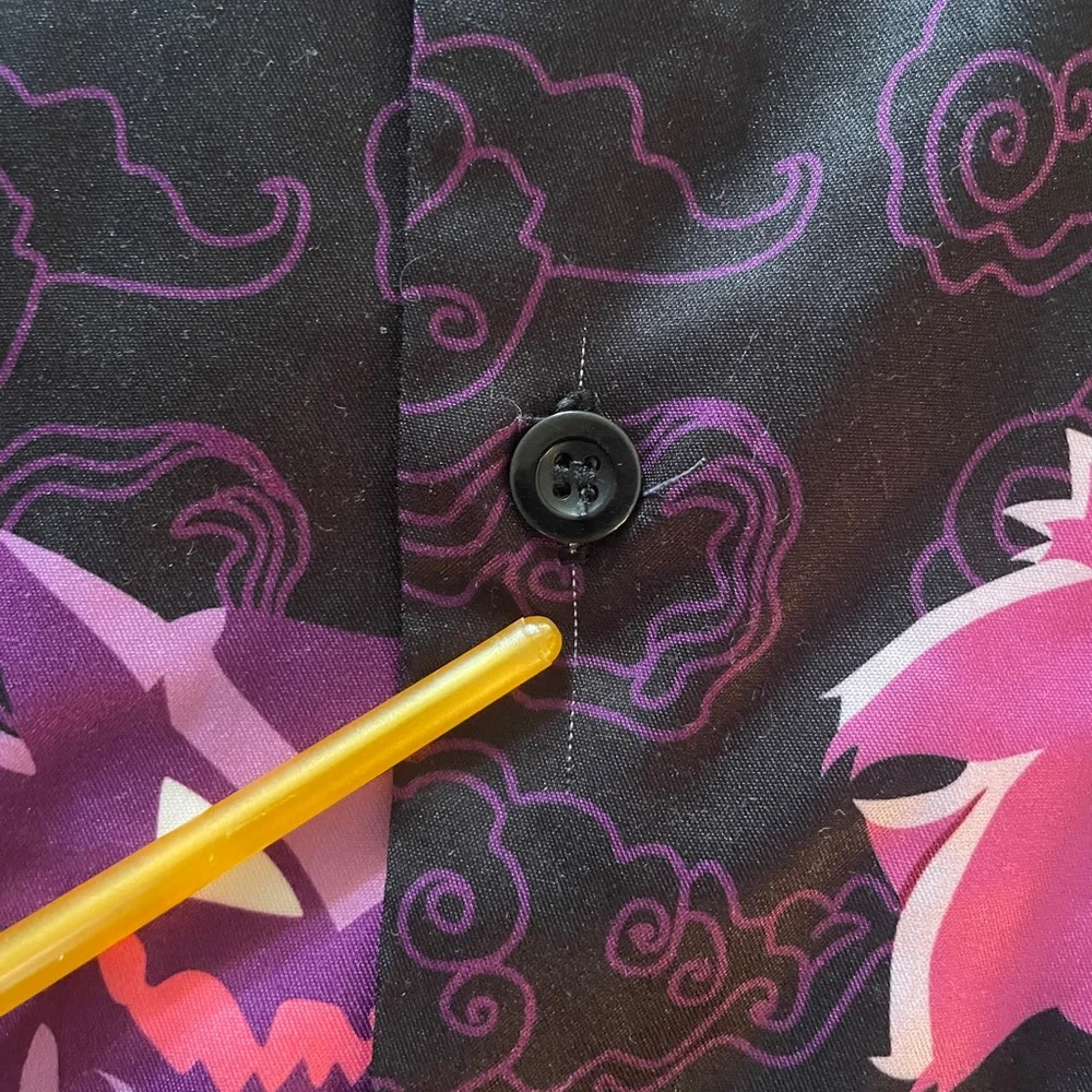 Pokemon Silky Button down Shirt by RE’HTRELT - Picture 6 of 8